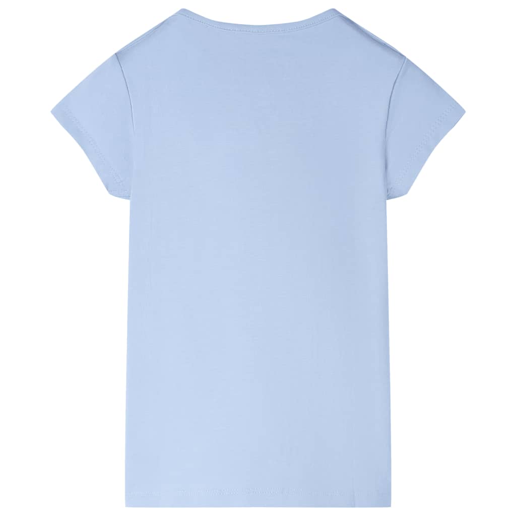 Tricou pentru copii, albastru deschis, 92