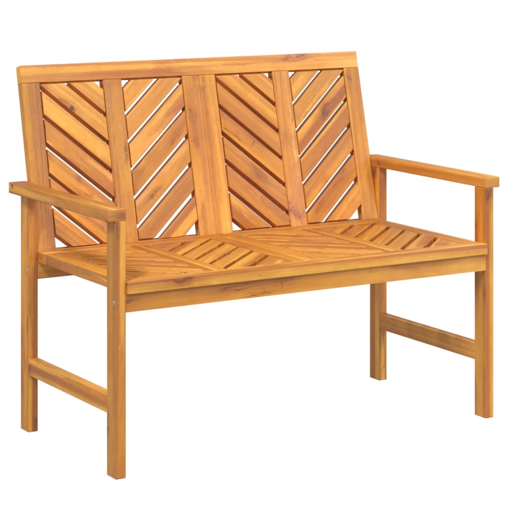 vidaXL Set mobilier de relaxare de grădină, 2 piese, lemn masiv acacia