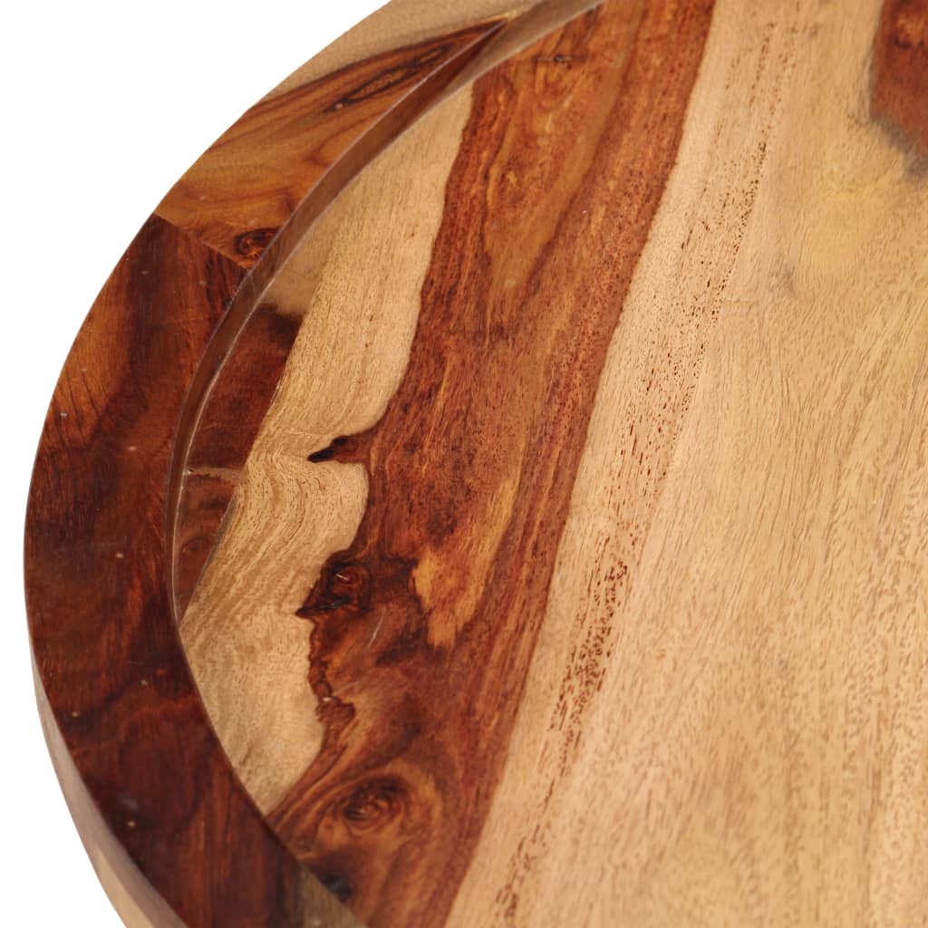 vidaXL Măsuță de cafea, 80 x 35 cm, lemn masiv de sheesham