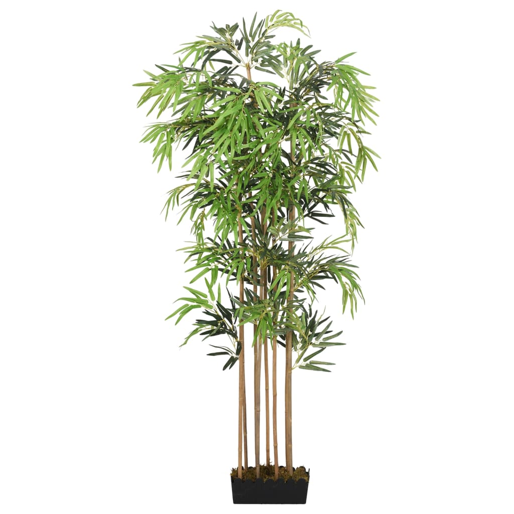 vidaXL Arbore din bambus artificial 730 de frunze 120 cm verde