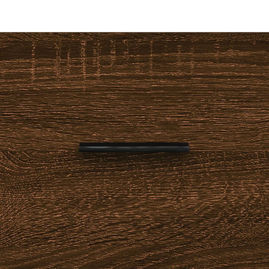 vidaXL Dulap înalt, stejar maro, 34,5x34x180 cm, lemn prelucrat