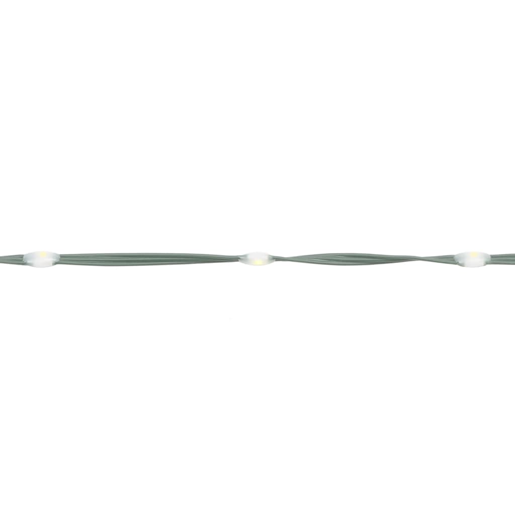 vidaXL Brad de Crăciun pe catarg, 1134 LED-uri, alb rece, 800 cm