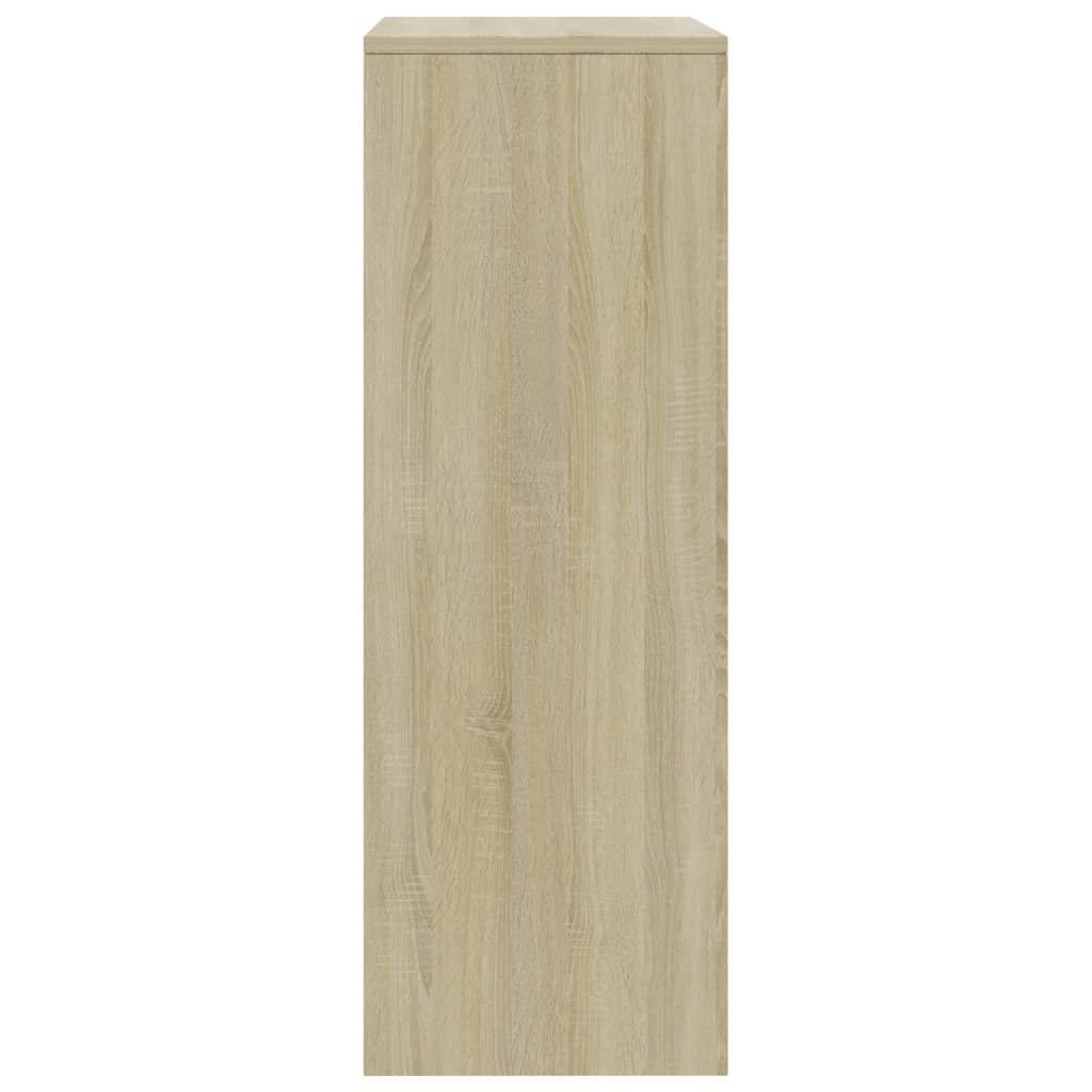 vidaXL Servantă cu 6 sertare, stejar Sonoma, 50 x 34 x 96 cm, PAL
