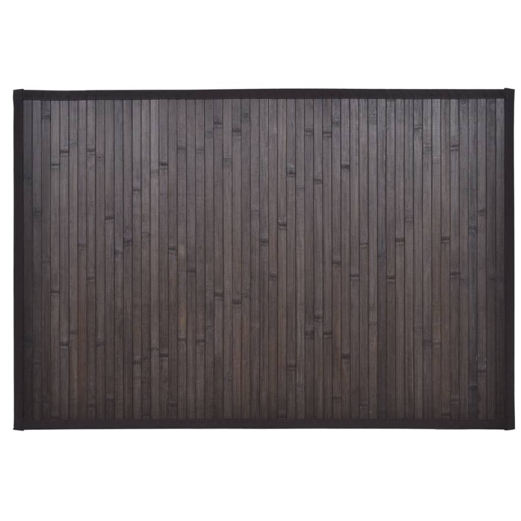 vidaXL Covorașe de baie din bambus, 8 buc., maro închis, 40 x 50 cm