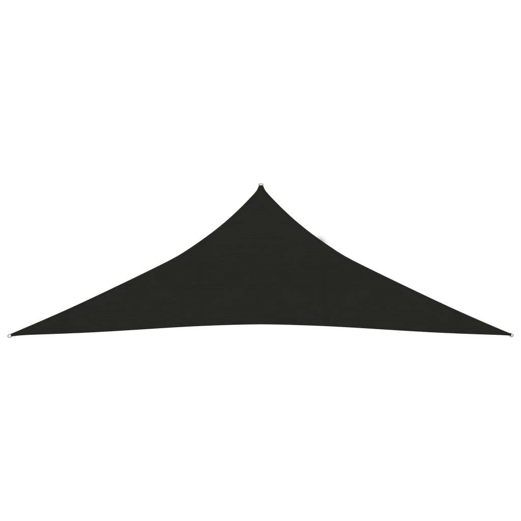 vidaXL Pânză parasolar, negru, 4x4x5,8 m, HDPE, 160 g/m²