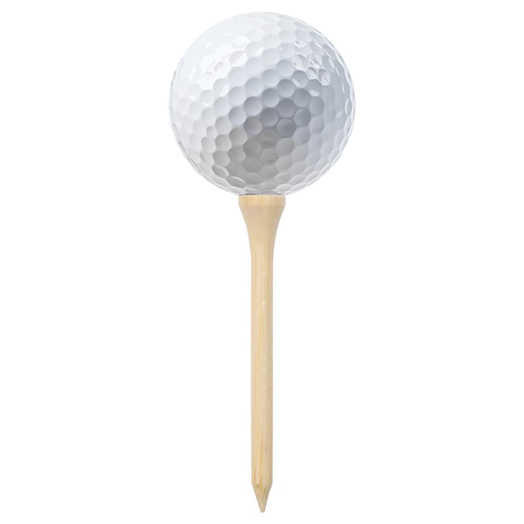 vidaXL Teuri de golf, 1000 buc., 70 mm, bambus