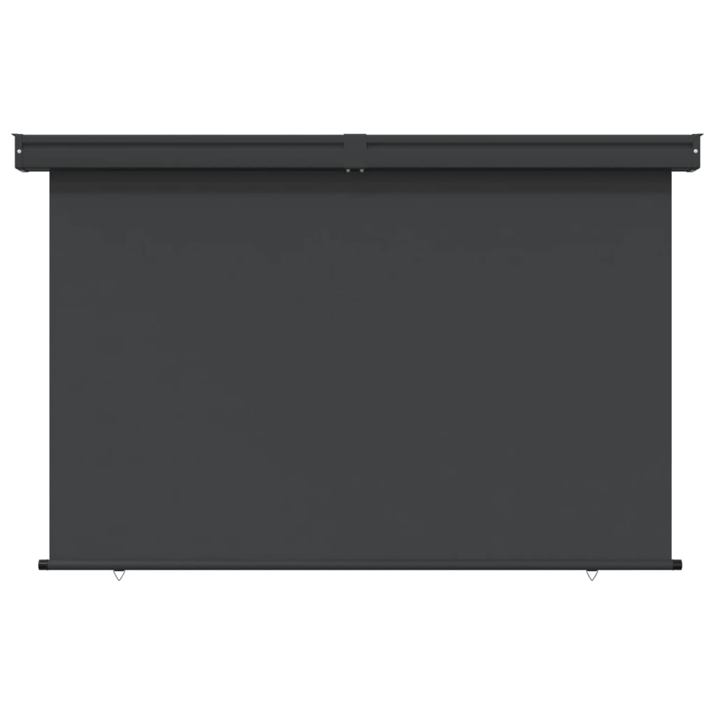 vidaXL Copertină laterală de balcon, negru, 170x250 cm