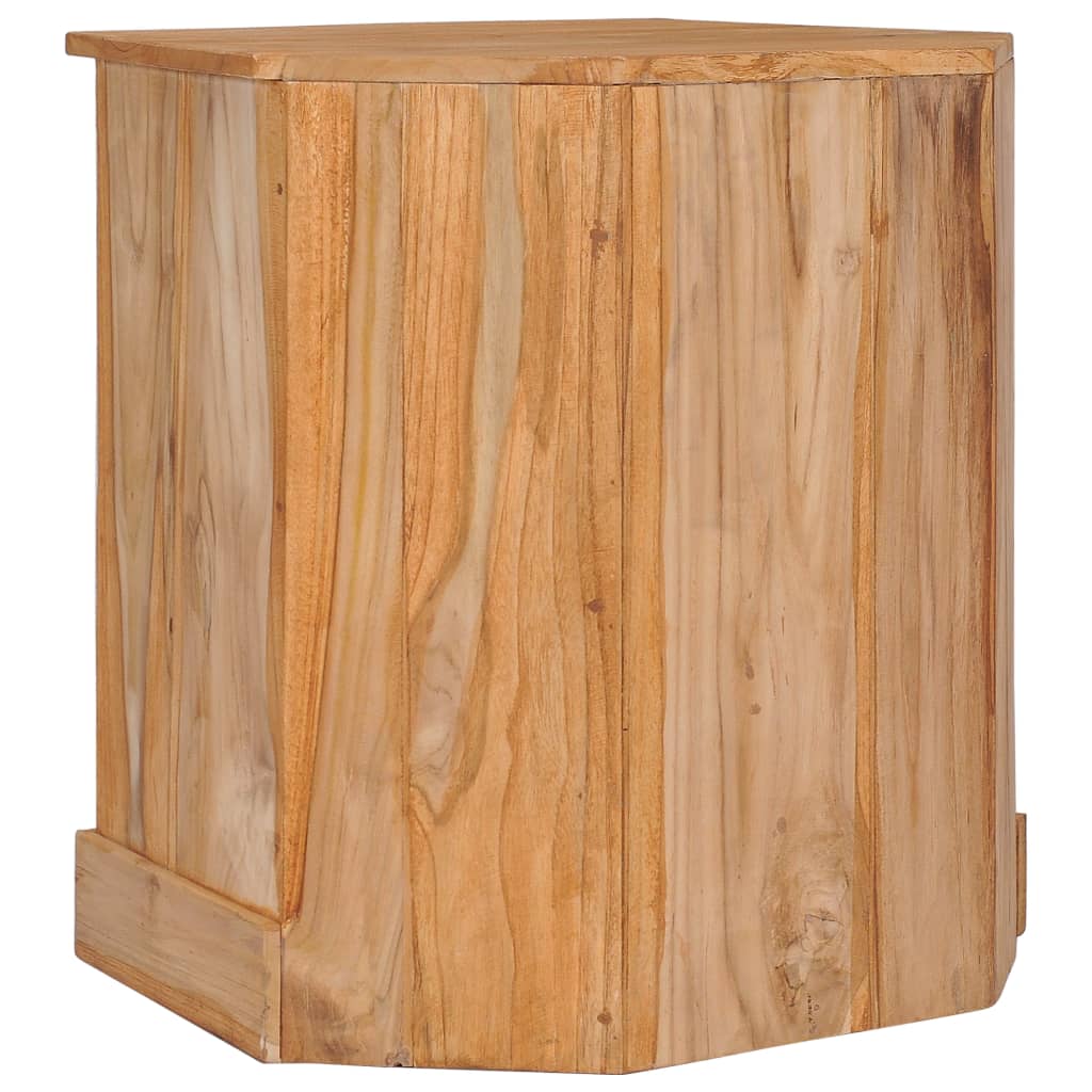 vidaXL Dulap de colț, 60x45x60 cm, lemn masiv de tec
