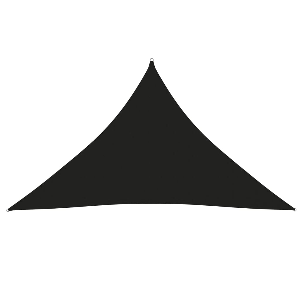 vidaXL Parasolar, negru, 3x3x4,24 m, țesătură oxford, triunghiular