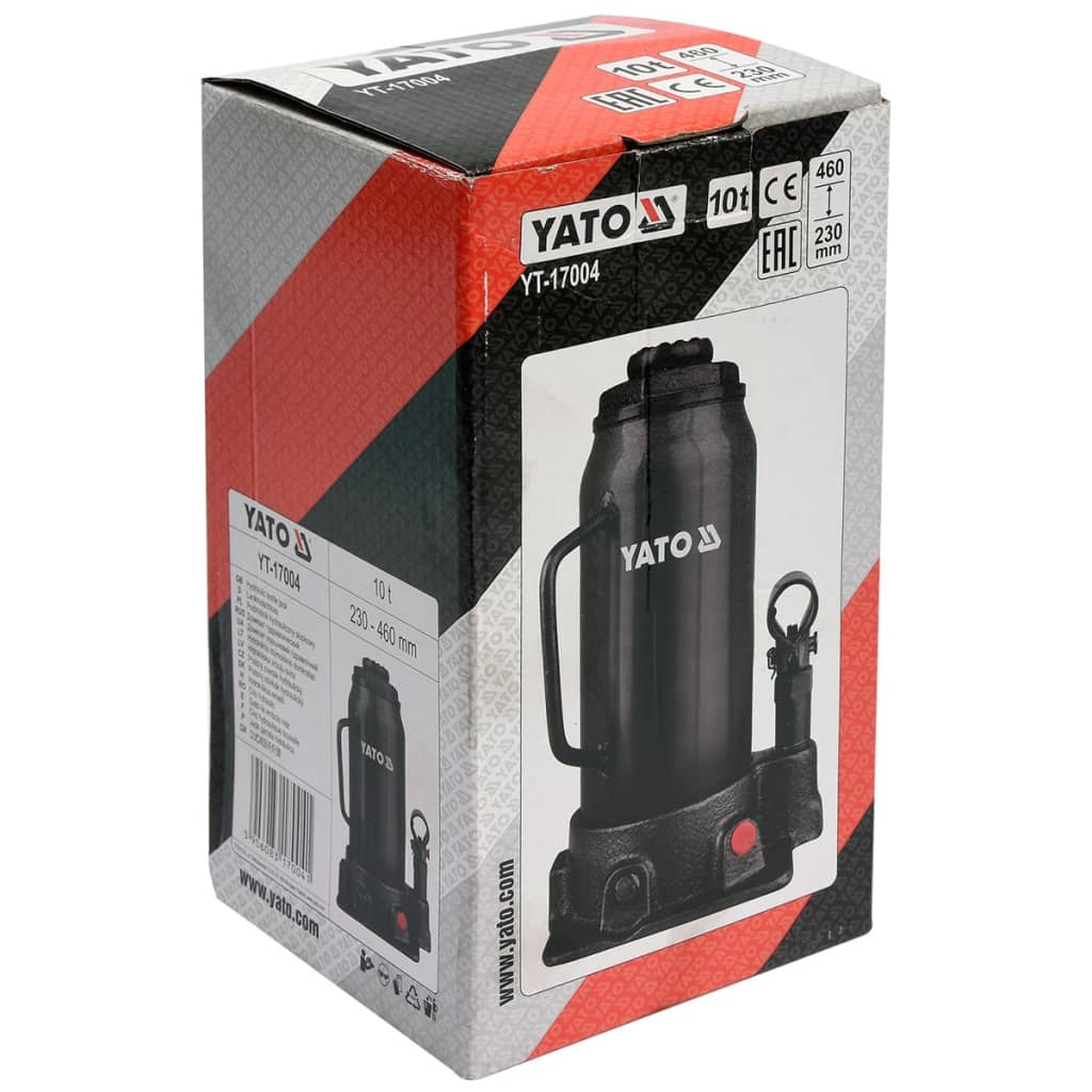 YATO Cric hidraulic pentru 10 tone, YT-17004