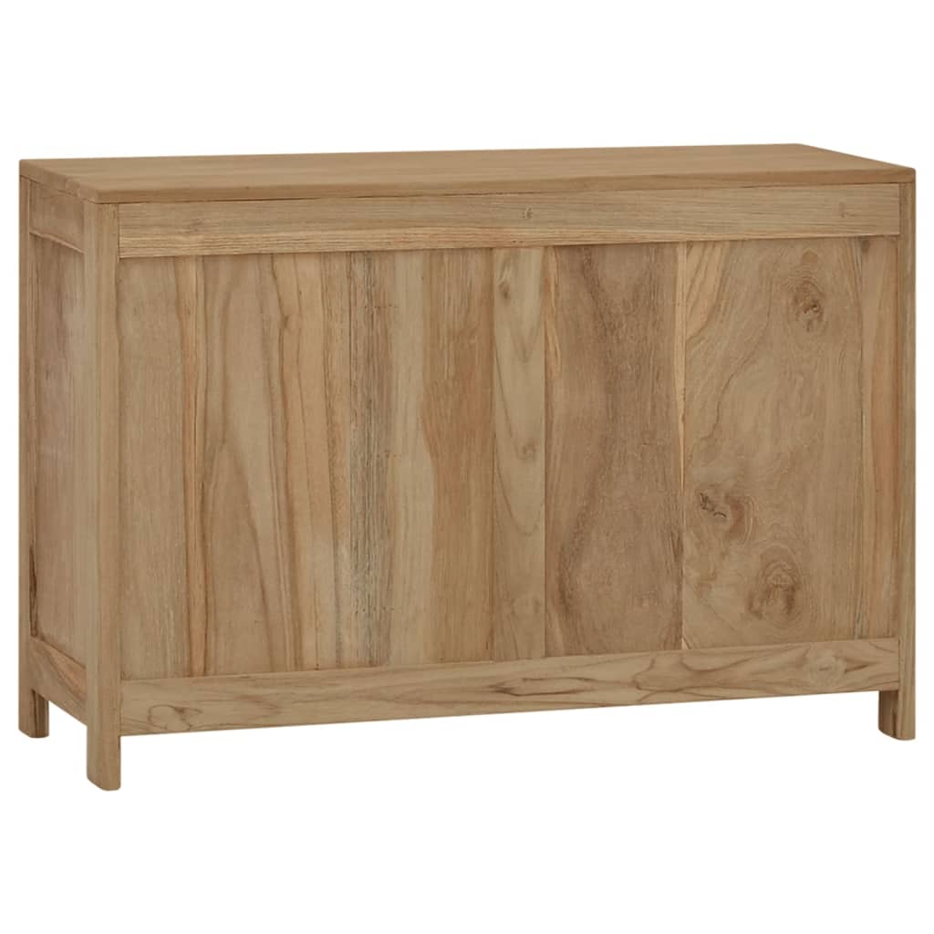 vidaXL Comodă cu sertare, 80x30x55 cm, lemn masiv tec