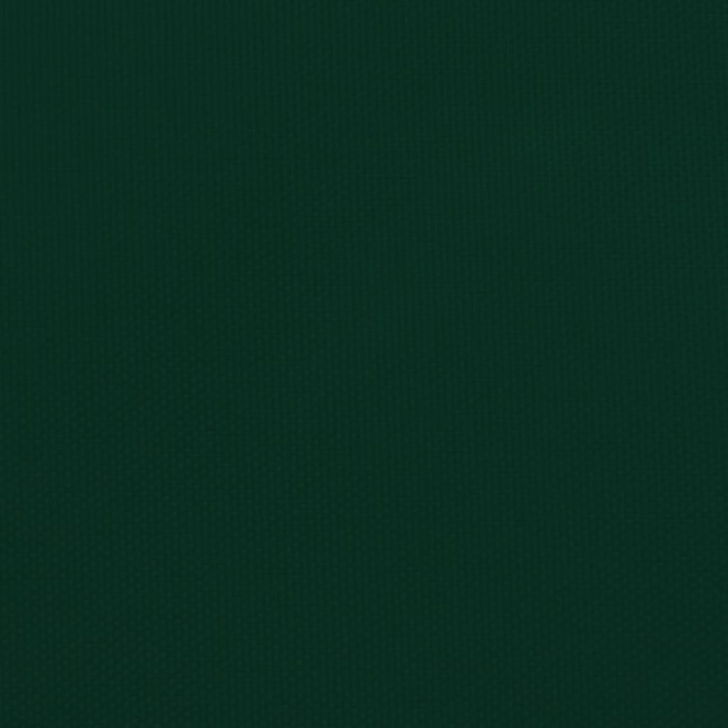 vidaXL Parasolar, verde închis, 6x6 m, țesătură oxford, pătrat