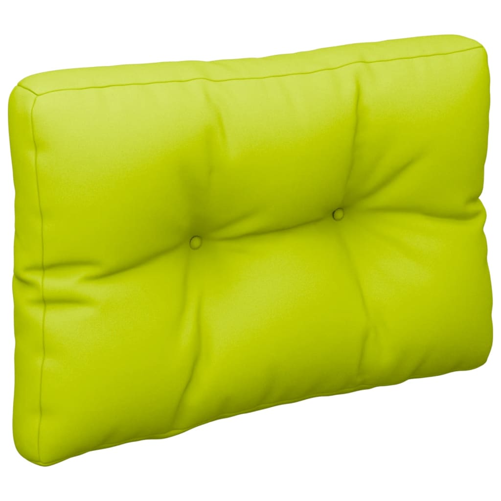 vidaXL Pernă de paleți, verde aprins, 50x40x12 cm, material textil
