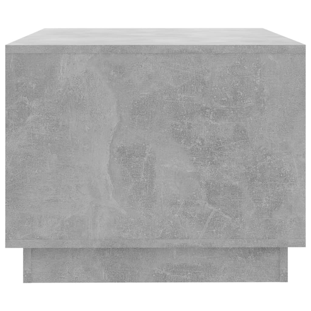 vidaXL Măsuță de cafea, gri beton, 102,5x55x44 cm, PAL