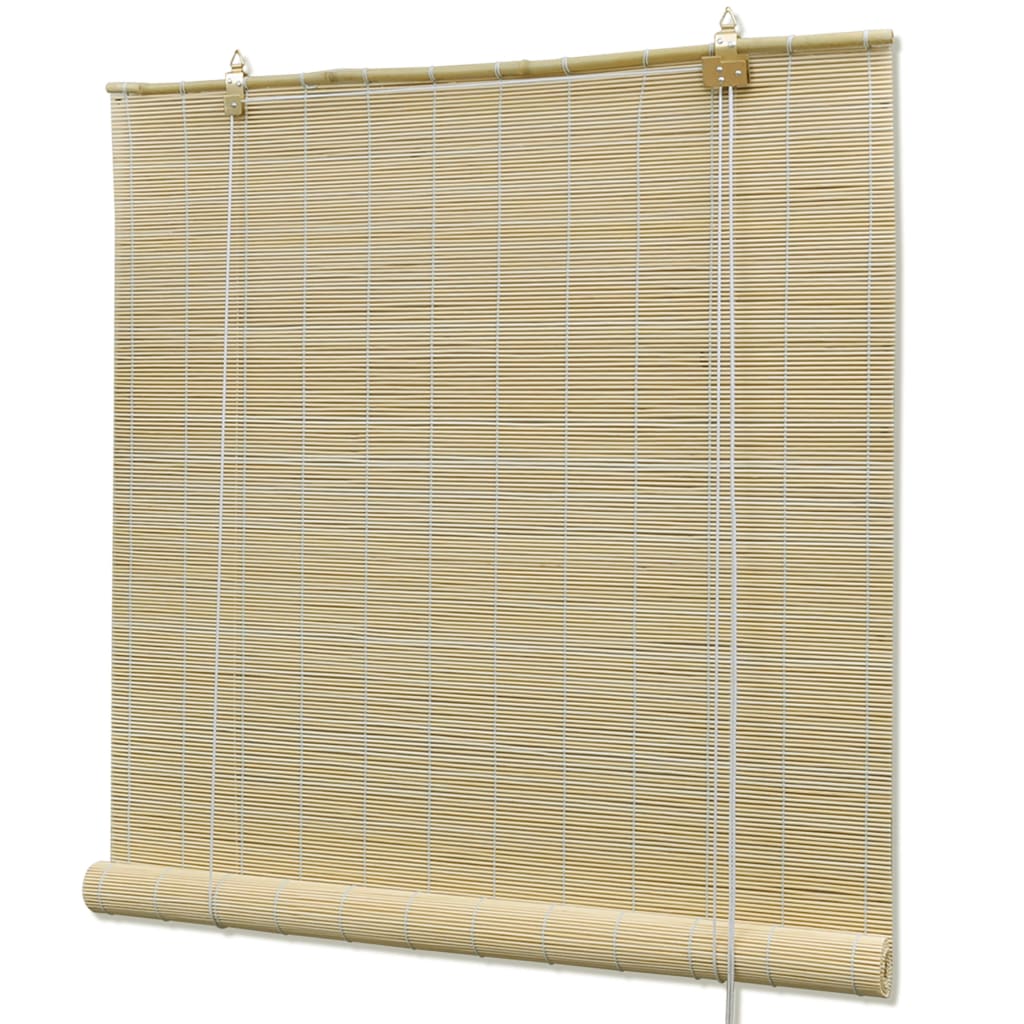 Jaluzele rulabile, 120 x 160 cm, bambus natural | vidaxl-ro