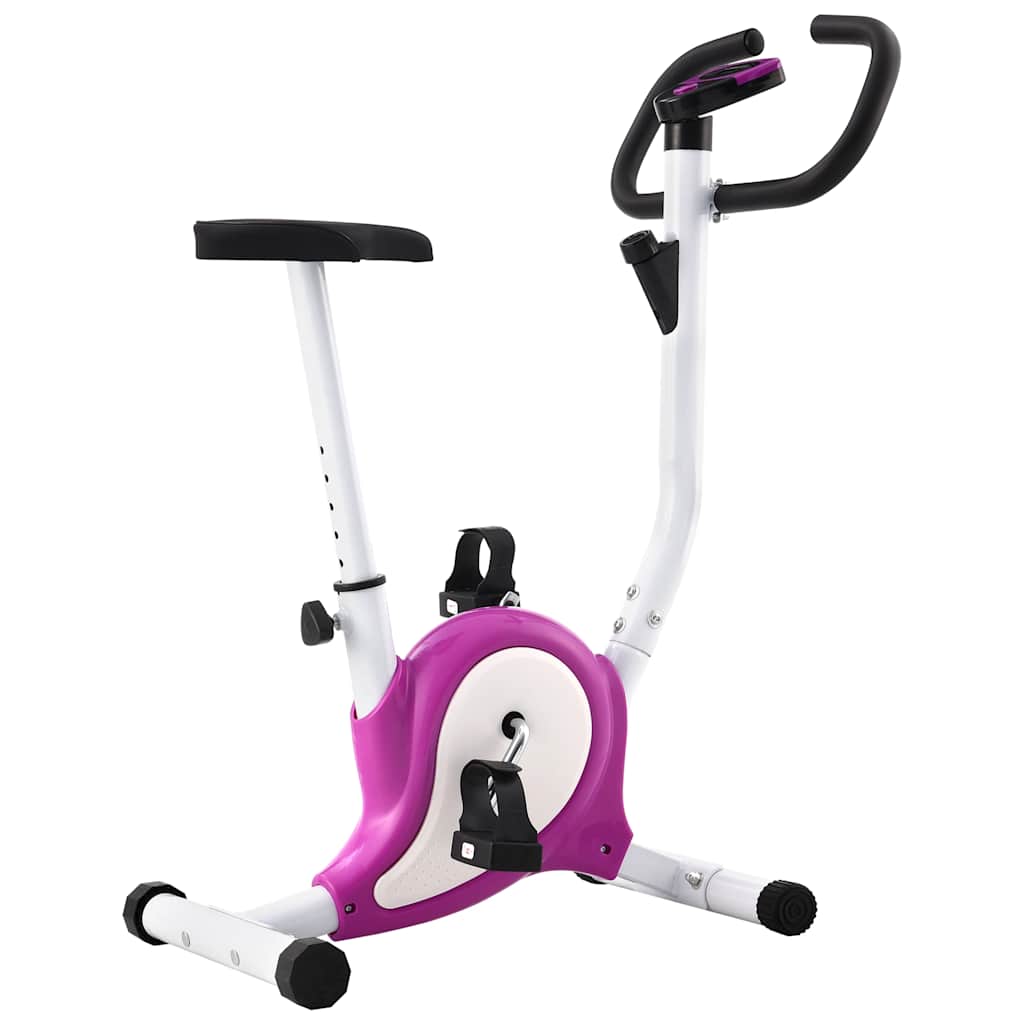 スポーツ・フィットネス BAILA BAILA DVD VOI.14 16 17 18 vidaXL Bicicletă fitness cu centură de rezistență, mov | vidaXL.ro