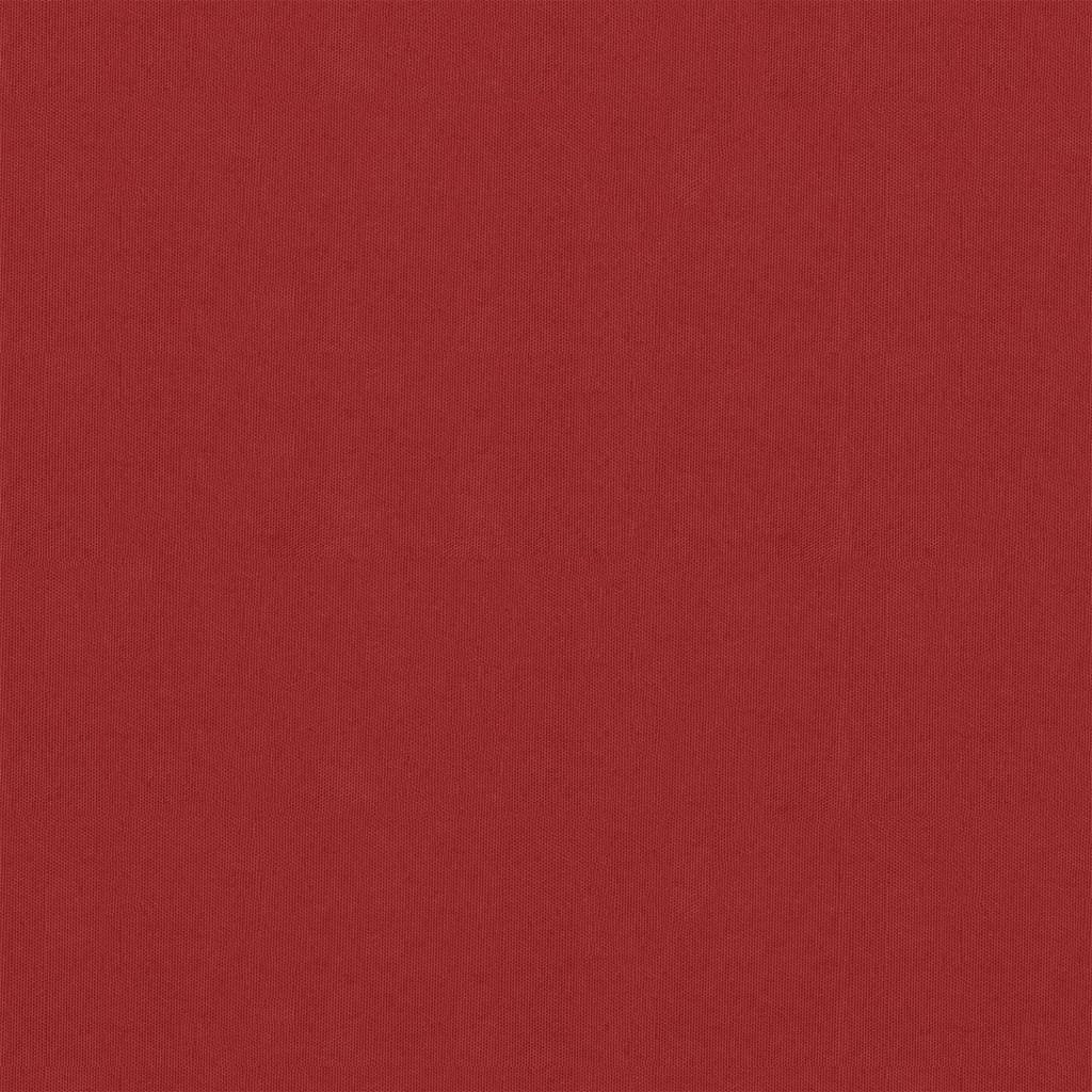 vidaXL Prelată balcon roșu 75x300 cm țesătură Oxford