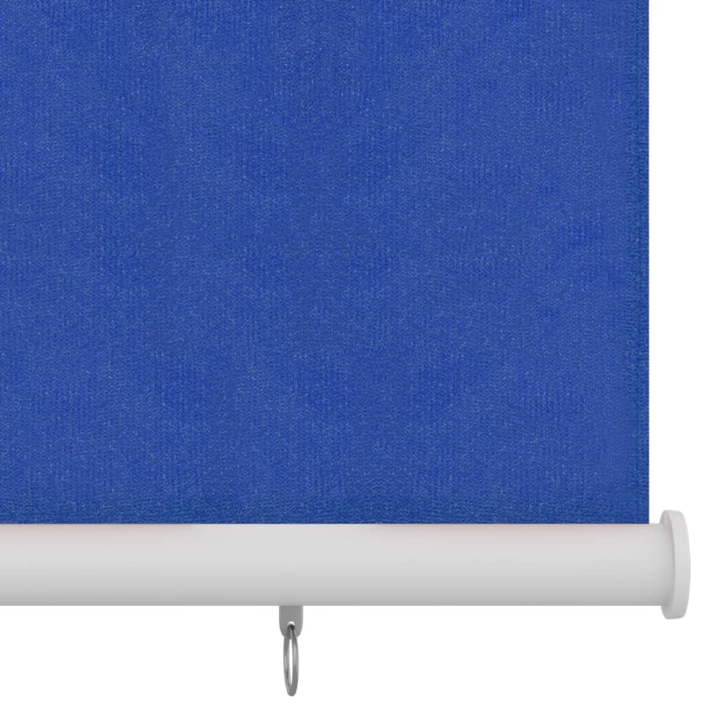 vidaXL Jaluzea tip rulou de exterior, albastru, 160x140 cm, HDPE