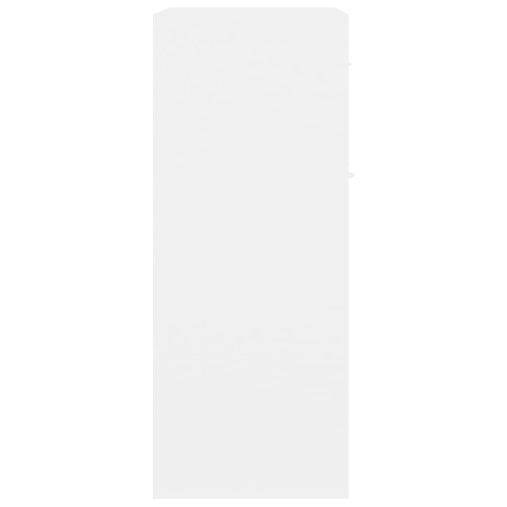 vidaXL Servantă, alb, 60x30x75 cm, PAL