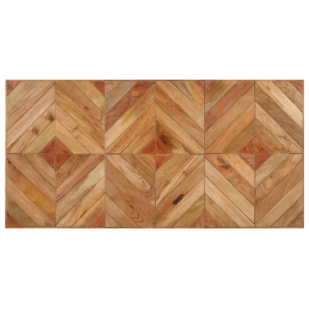 vidaXL Masă de bucătărie, 140x70x76 cm, lemn masiv acacia/mango