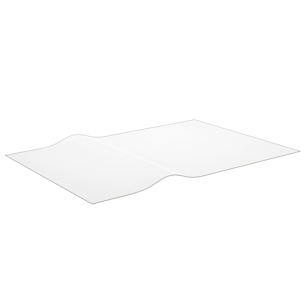 vidaXL Folie de protecție masă, transparent,140 x 90 cm, PVC, 2 mm