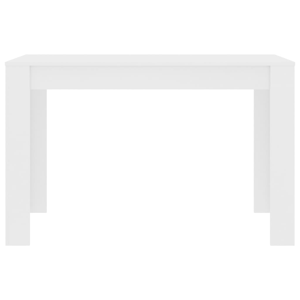 vidaXL Masă de bucătărie, alb, 120 x 60 x 76 cm, PAL