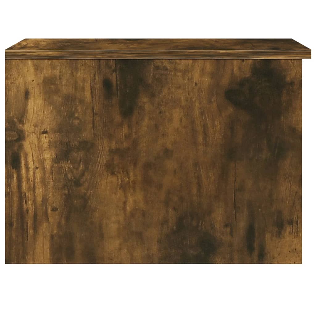 vidaXL Măsuță de cafea, stejar fumuriu, 50x50x36 cm, lemn prelucrat