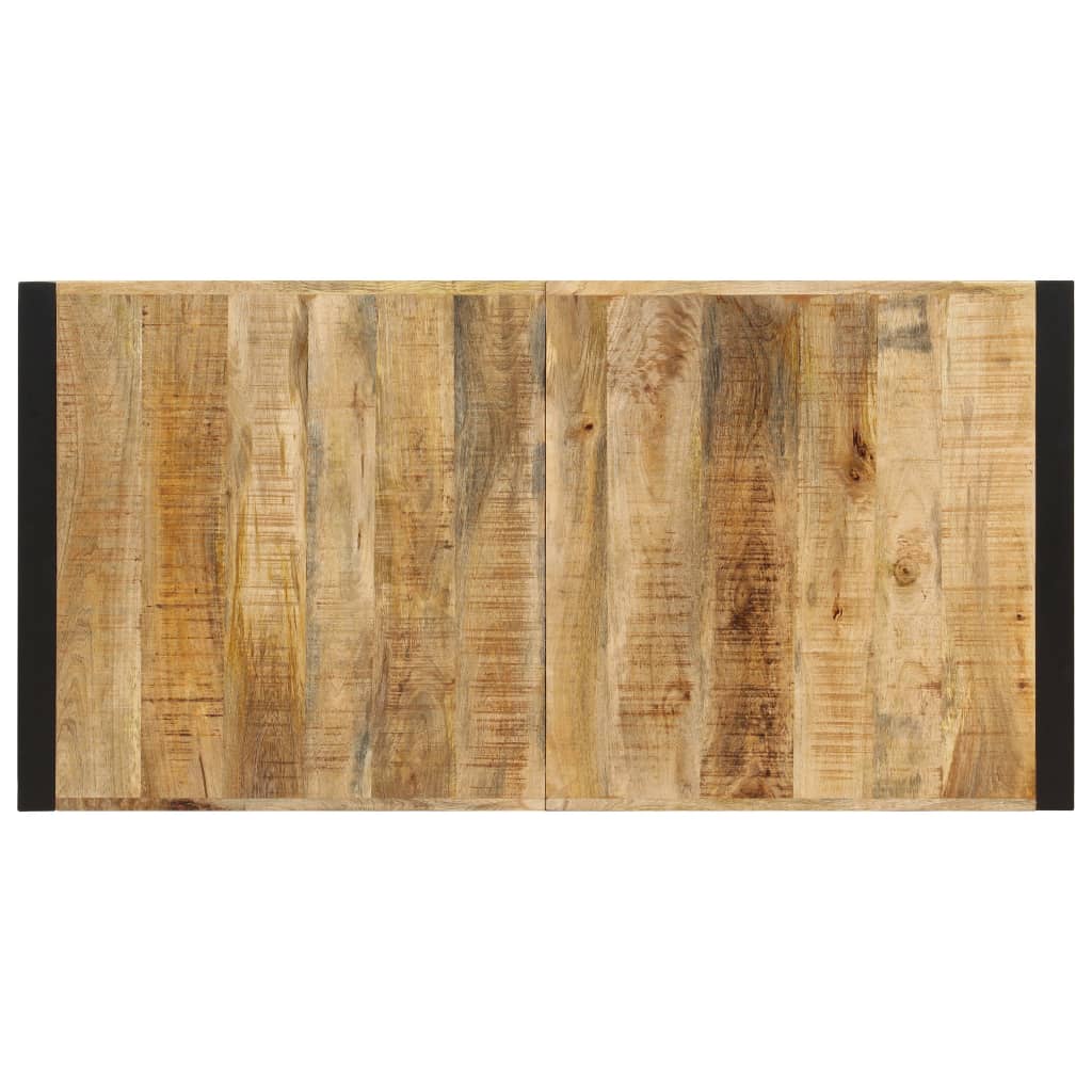 vidaXL Masă de bucătărie, 140x70x75 cm, lemn masiv de mango