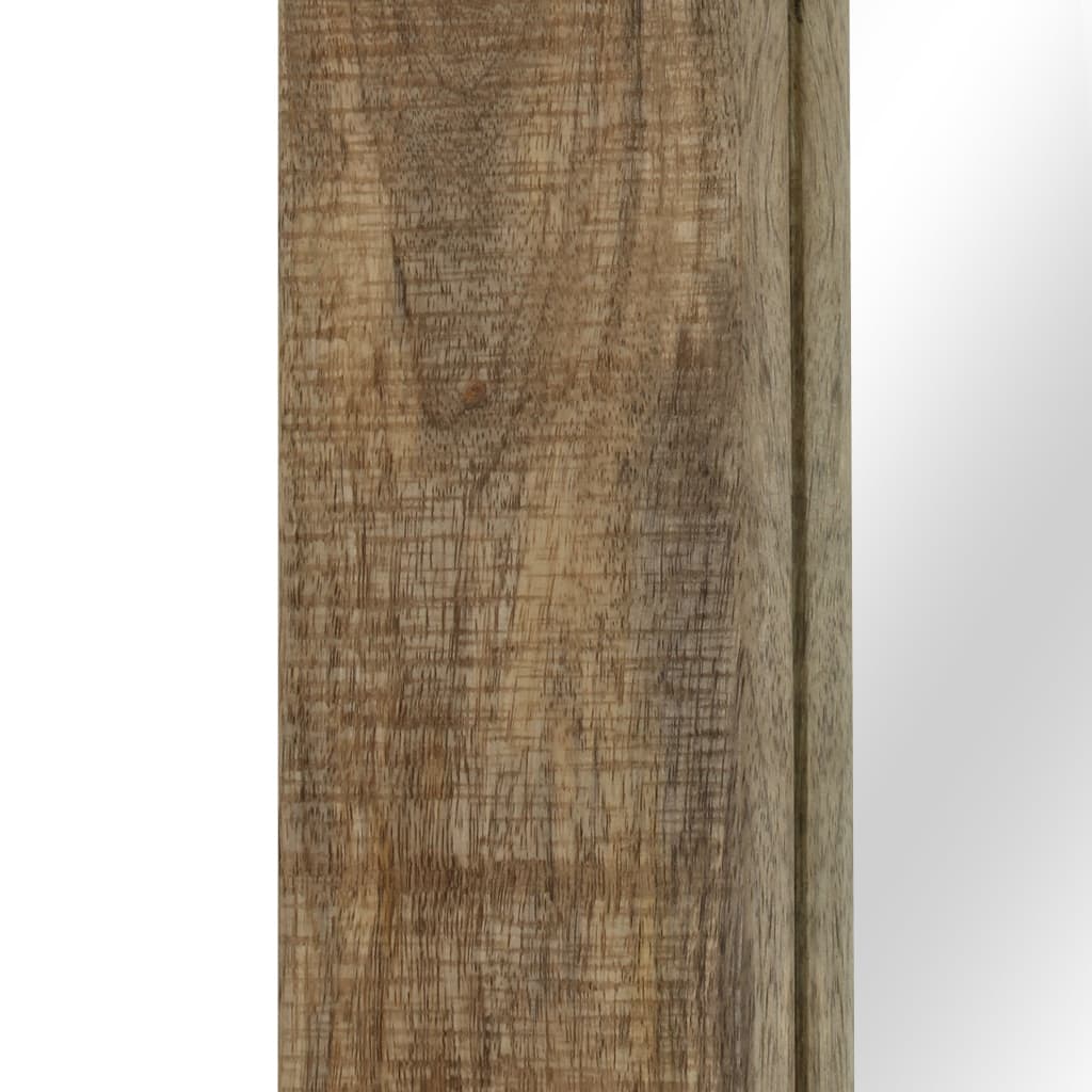 vidaXL Oglindă, lemn masiv de mango, 50 x 80 cm