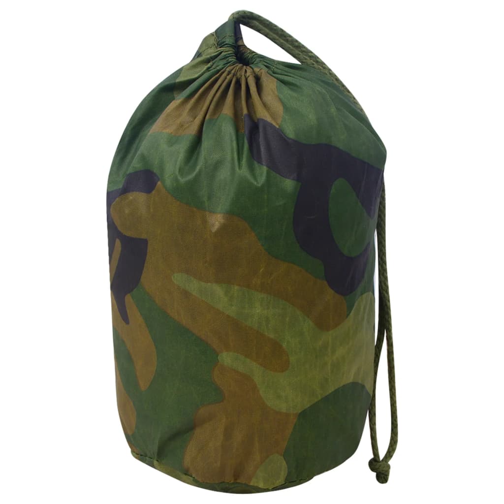 vidaXL Plasă de camuflaj cu geantă de depozitare, verde, 3x8 m