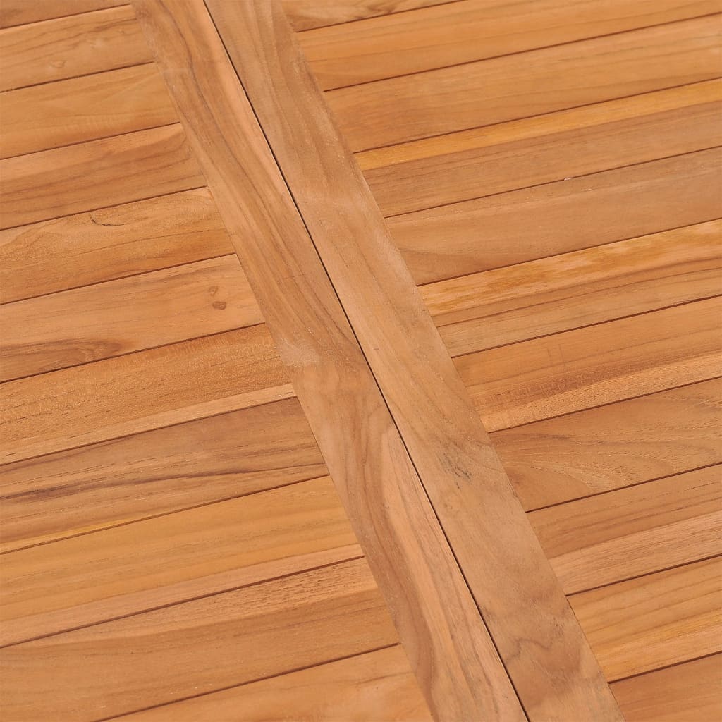 vidaXL Masă Batavia, 150x90x75 cm, lemn masiv de tec