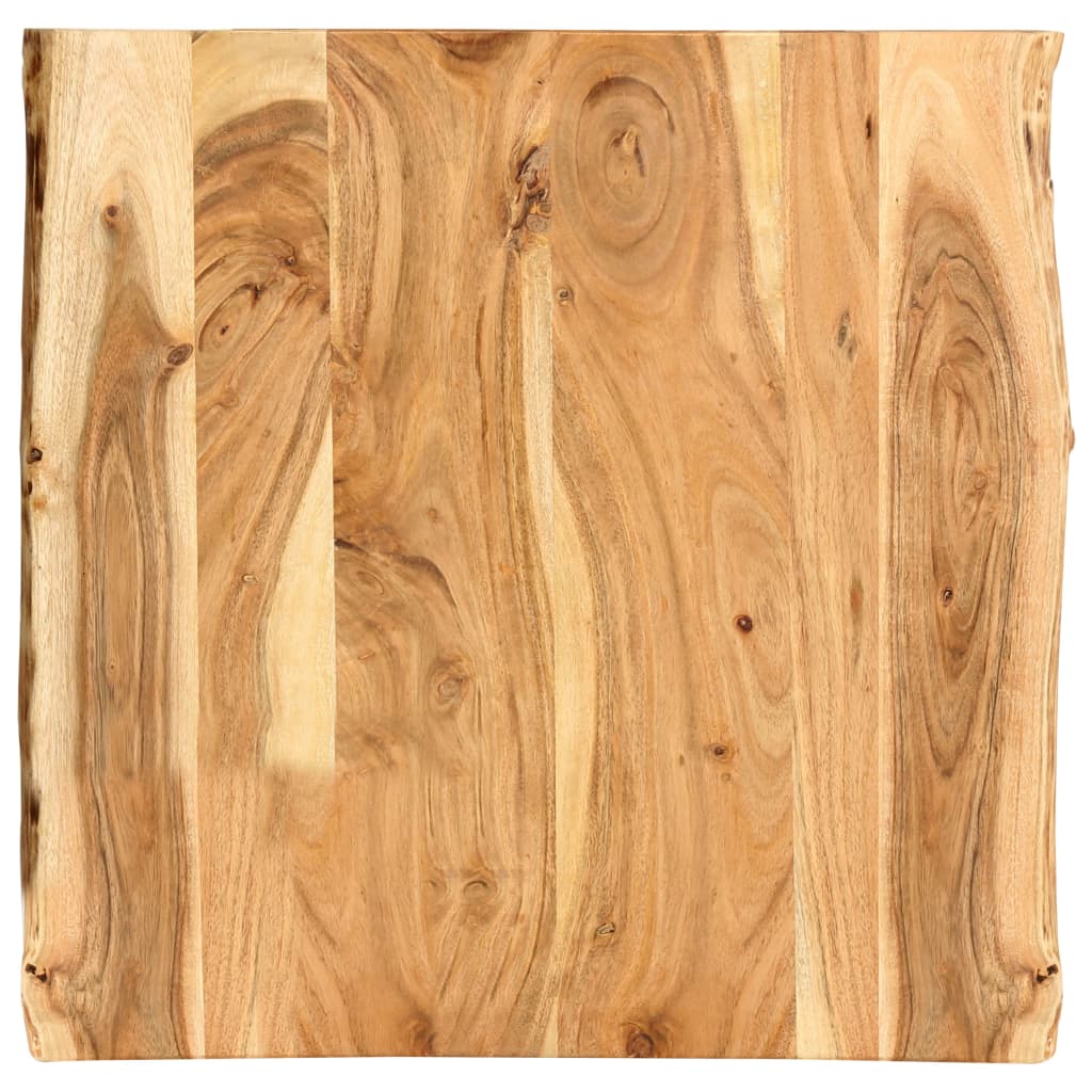 vidaXL Blat de masă, 58x(50-60)x2,5 cm, lemn masiv de acacia