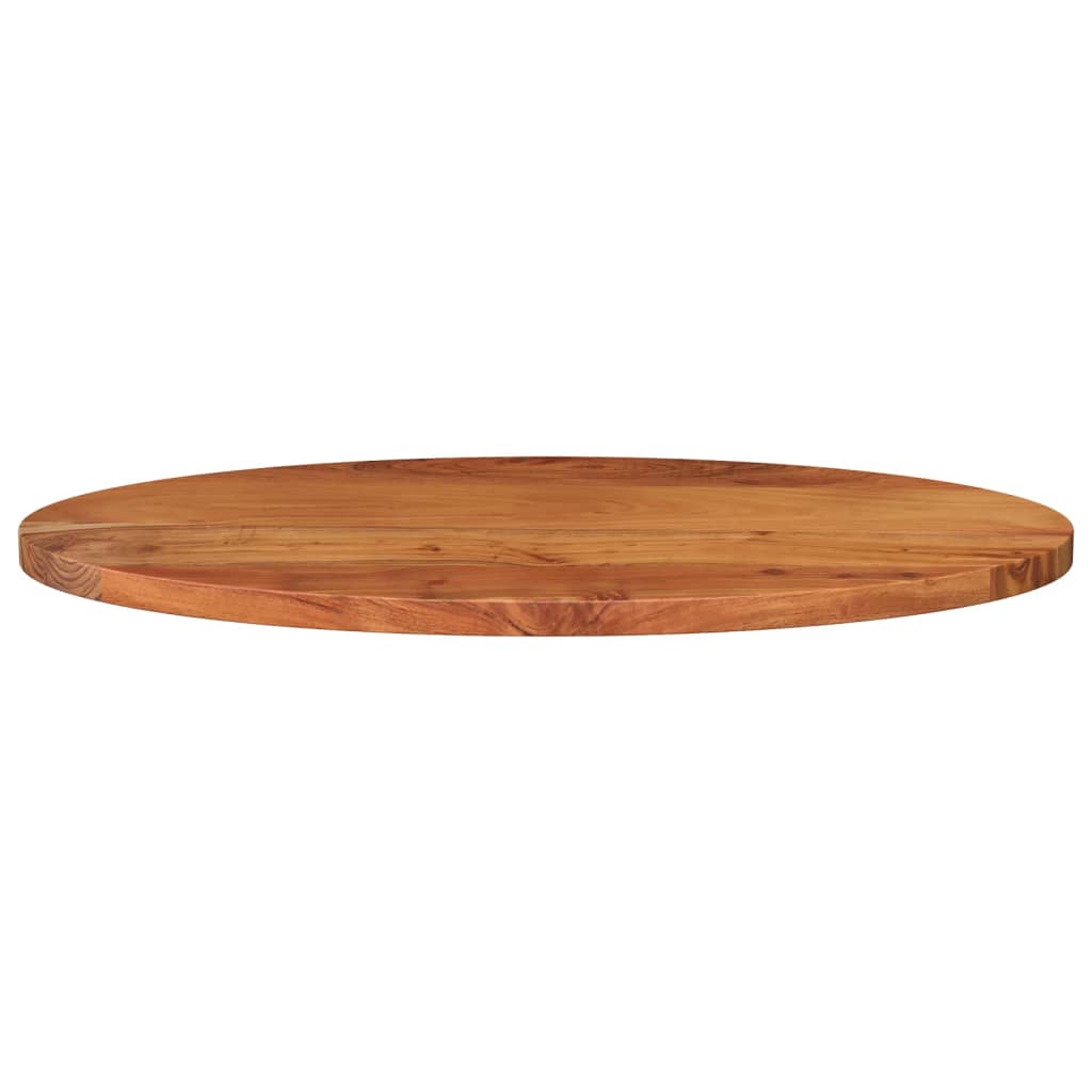 vidaXL Blat de masă oval, 100x50x3,8 cm, lemn masiv de acacia