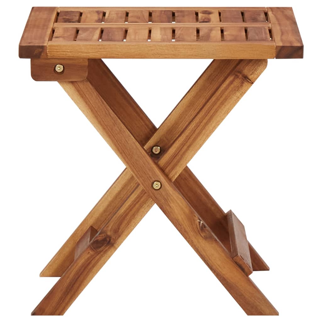 vidaXL Set șezlonguri, 2 piese, cu masă, lemn masiv de acacia