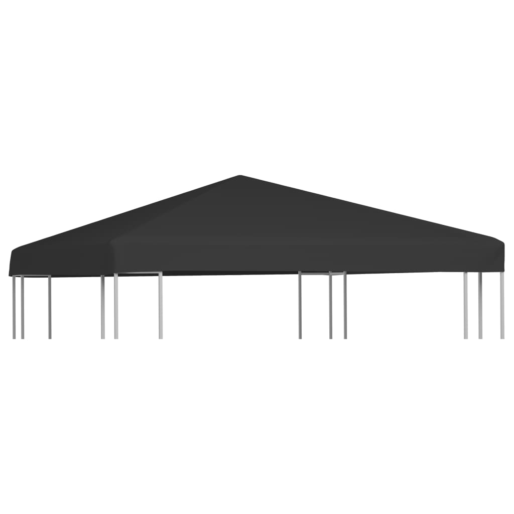 vidaXL Acoperiș de pavilion, negru, 3 x 3 m, 270 g/m²