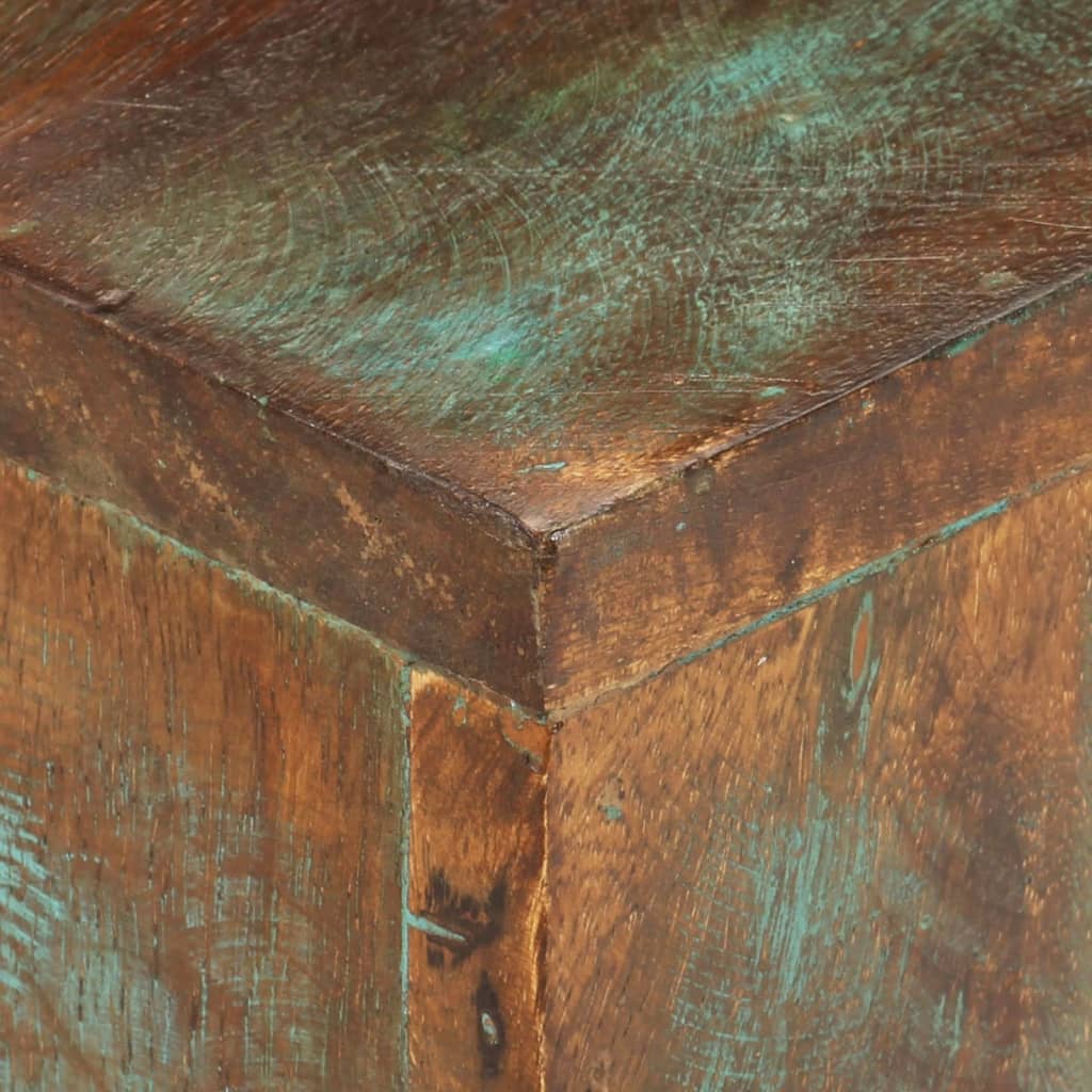 vidaXL Măsuță de cafea, 68x68x41 cm, lemn masiv reciclat