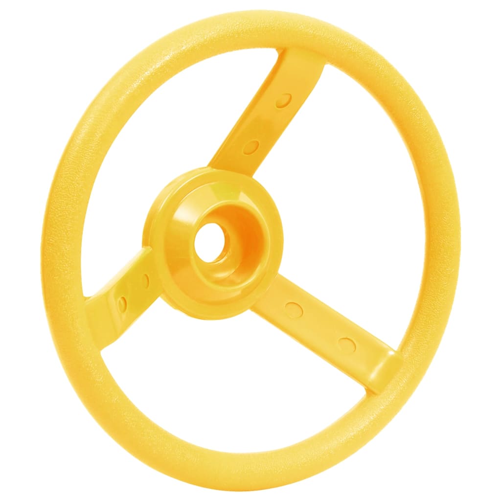 vidaXL Set accesorii pentru turn de joacă, galben
