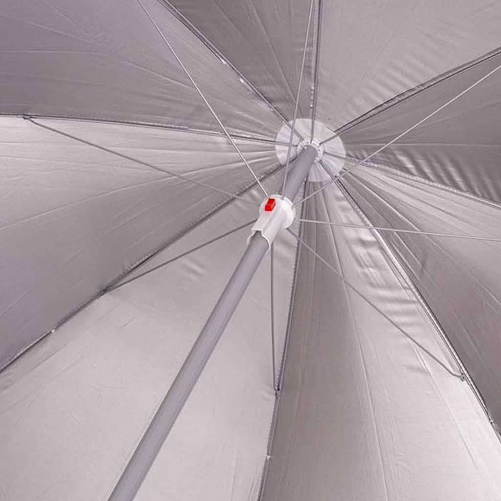 Bo-Camp Umbrelă de soare Beach, gri, 160 cm