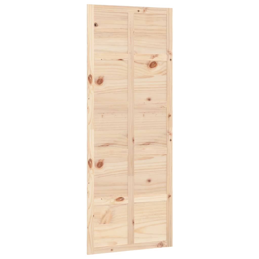 vidaXL Ușă de hambar, 80x1,8x214 cm, lemn masiv de pin
