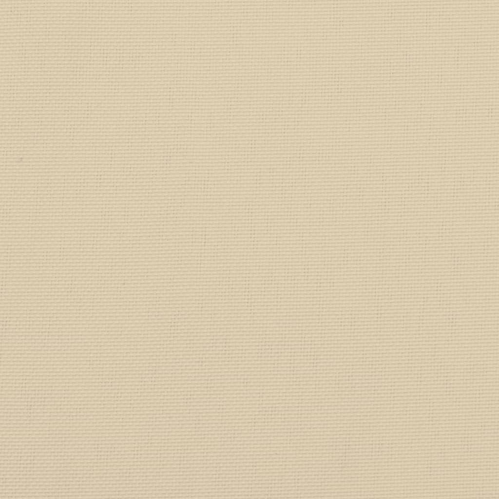 vidaXL Pernă de paleți, bej, 60x61,5x10 cm, material textil