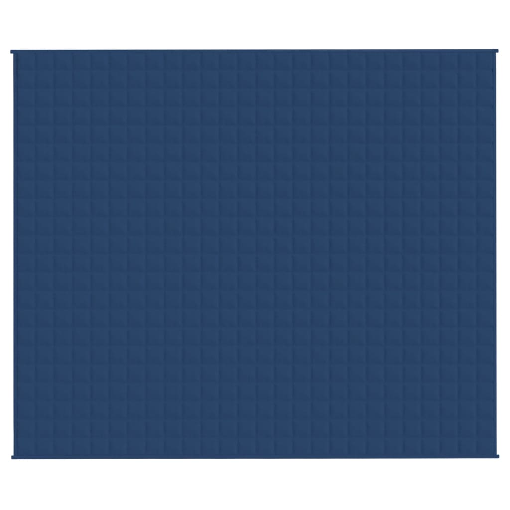 vidaXL Pătură cu greutăți, albastru, 220x260 cm, 15 kg, textil