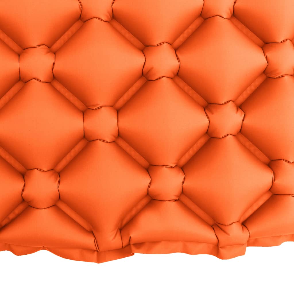 vidaXL Saltea gonflabilă, portocaliu, 58 x 190 cm