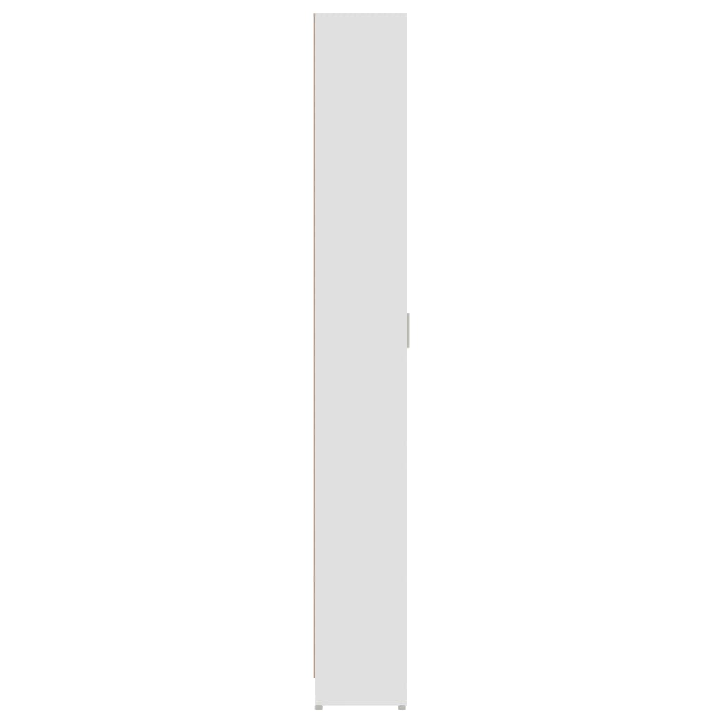 vidaXL Șifonier de hol, alb, 55 x 25 x 189 cm, PAL