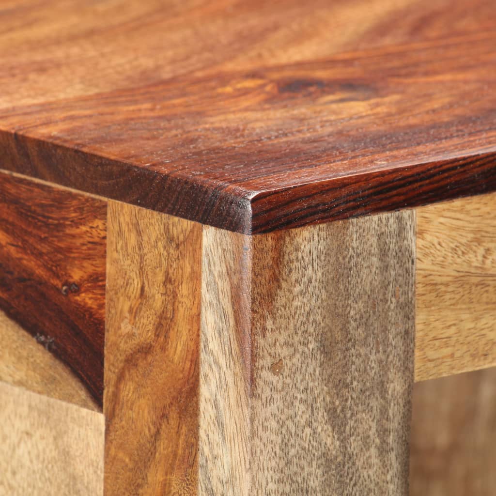 vidaXL Dulap înalt, 50x30x108 cm, lemn masiv de sheesham