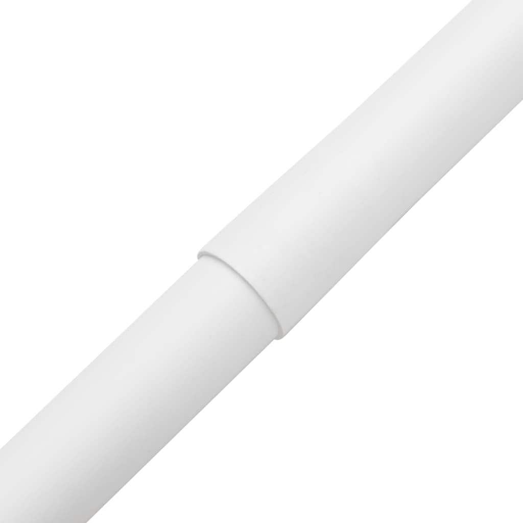 vidaXL Șine de cabluri cu cleme, Ø30 mm, 30 m, PVC