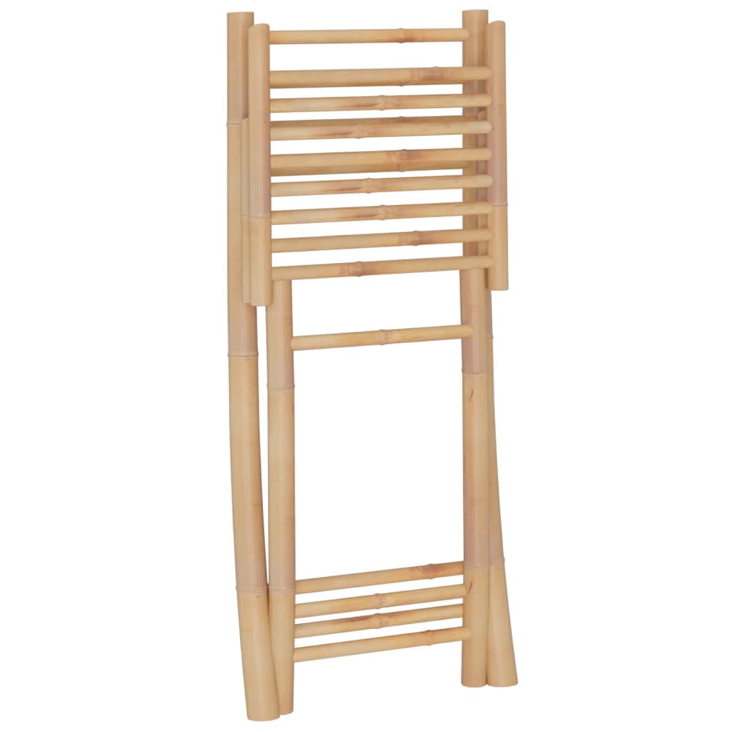 vidaXL Set mobilier de bar, 3 piese, bambus