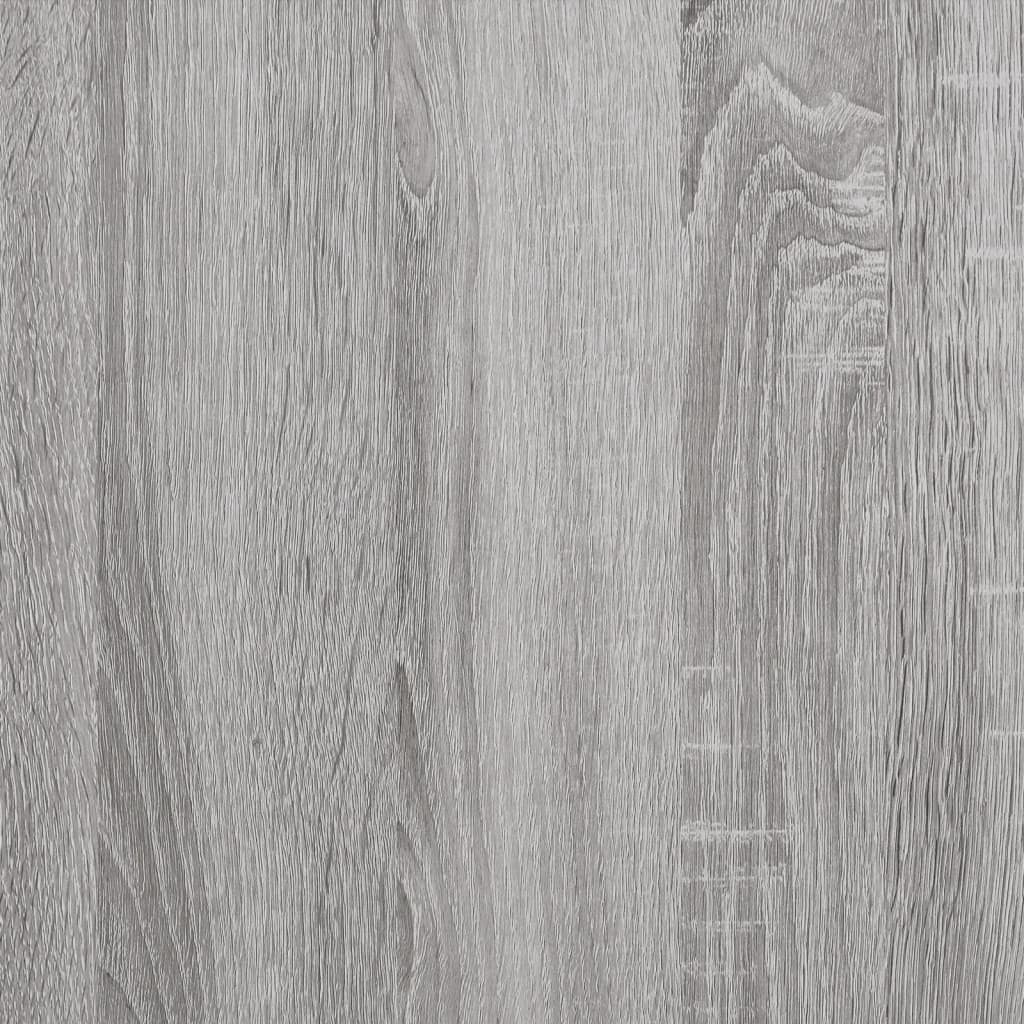 vidaXL Noptieră de perete, gri sonoma, 40x30x61 cm, lemn prelucrat