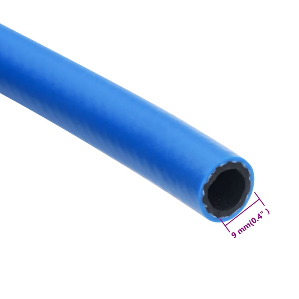 vidaXL Furtun de aer, albastru, 0,6", 100 m, PVC