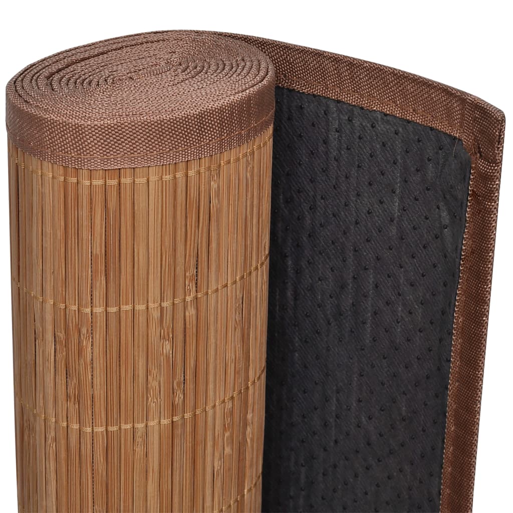 vidaXL Covor din bambus, 160 x 230 cm, maro