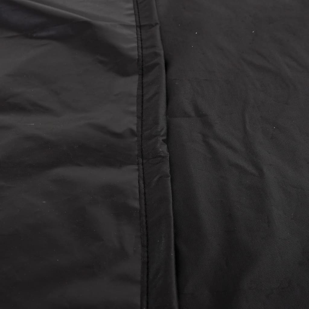 vidaXL Husă pentru șezlong, negru, 203x81x25/63 cm, Oxford 420D